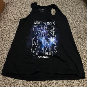 Paper Towns Universe Quote Tank Top - Size 2X